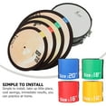 thumbnail image 3 of Miangastore 4Pcs Drum Cymbal Mute Pad Drum Cymbal Mute Belt Polyester Assorted Color, 3 of 8