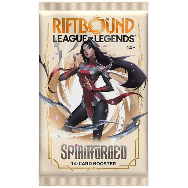 Riftbound: League of Legends TCG Spiritforged - Booster Display - 24 Booster Packs (14 Cards Ea), Deck-Building Trading Card Game, Randomly Assorted - Walmart.com Riftbound: League of Legends TCG Spiritforged - Booster Display - 24 Booster Packs (14 Cards Ea), Deck-Building Trading Card Game, Randomly Assorted - Walmart.com