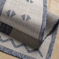 thumbnail image 3 of Surya Tuareg 110x144" Modern Polypropylene Rug in Blue/White Finish, 3 of 6