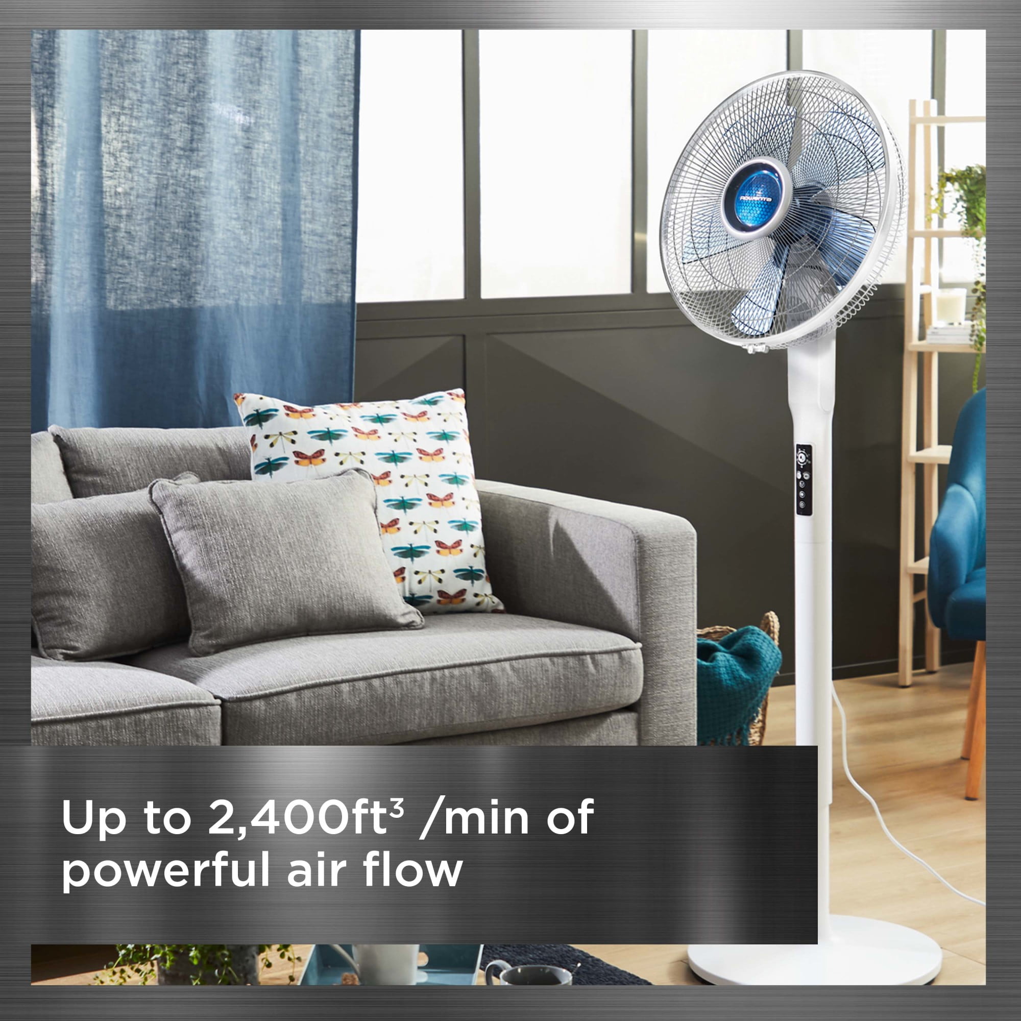 Rowenta Turbo Silence Extreme+ Stand Fan, Remote Ubuy Singapore