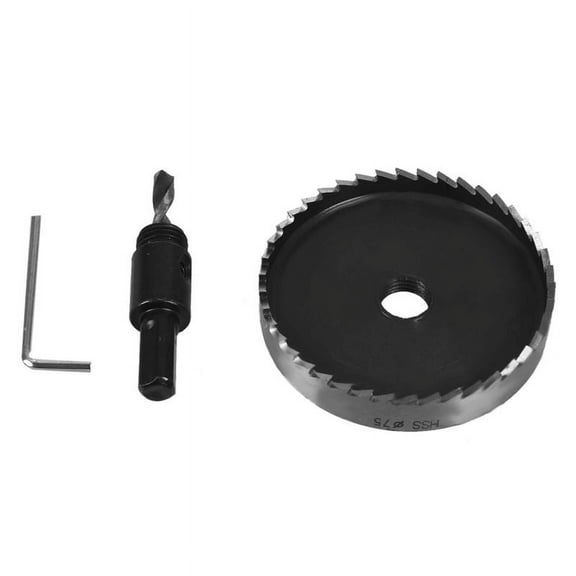 75mm Pro Tooth Steel Holesaw Drill Bit Cutter Tool for Metal Wood Alloy