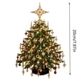 thumbnail image 2 of LIORAGLJ DIY Beaded Christmas Tree Kit Reindeer/Santa/Cross 3 Styles Tabletop Craft Decor, 2 of 7