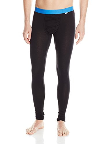 MyPakage Men's Weekday First Layer Base Layer Bottom, Black Blue, Small by My Pakage Apparel