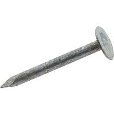 Grip-Rite 5023385 1.5 in. Roofing Electro-Galvanized Steel Nail Flat Head - 30 lbs