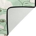thumbnail image 7 of Cute Frog Shower Curtain Set, with Rug and Shower Curtain, Waterproof and Durable, with Hooks, Bathroom Decoration, 60x72in, 7 of 7