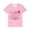 01-Hot Pink, variant on Atogsazn Kid Girl 100 Days Of School T Shirt Children Summer Short Sleeve Tshirt Fashion Clothes Top 06-Light Blue 3-4 Years