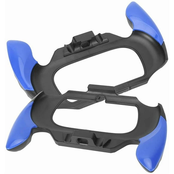 ZOUSSIQI 2Pcs Gamepad Hand Grip Handlebar Case Shell Handgrip Holder Handle Bracket Shockproof for PSV2000 for PSV Vita 2000 (Blue) CA919-19663
