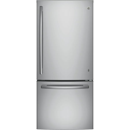 GE Appliances GBE21DSKSS 30 Inch Bottom Freezer Refrigerator Stainless