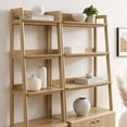 thumbnail image 4 of Modway Bixby Particleboard and MDF Bookshelves in Oak (Set of 2), 4 of 5