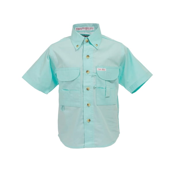 Tiger Hill Tiger Hill Kids Fishing Shirt Short Sleeves Walmart Com Walmart Com
