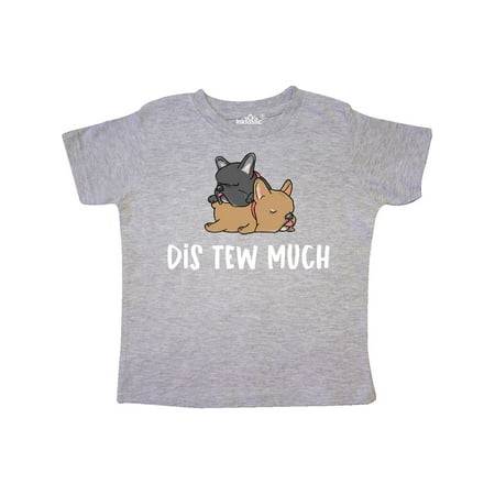 

Inktastic Napping Dis Tew Much Frenchies Gift Toddler Boy or Toddler Girl T-Shirt