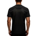 thumbnail image 7 of Tawop Mens Shirts Short Sleeve Mesh Back Summer Mens Tshirts Breathable Athletic Casual Shirts,Black,L, 7 of 7