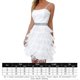 thumbnail image 2 of Vestidos Cortos Vestido ajustado Mujer Mini vestido sin mangas Vintage Tassel Clubwear (Blanco S) Ygjytge para Mujer Blanco T L, 2 of 8