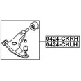 thumbnail image 2 of Febest RIGHT FRONT ARM # 0424-CKRH OEM MR241342, 2 of 2