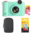 thumbnail image 1 of Cámara e impresora KODAK Smile+ 2 en 1 con estuche y papel - Verde, 1 of 5