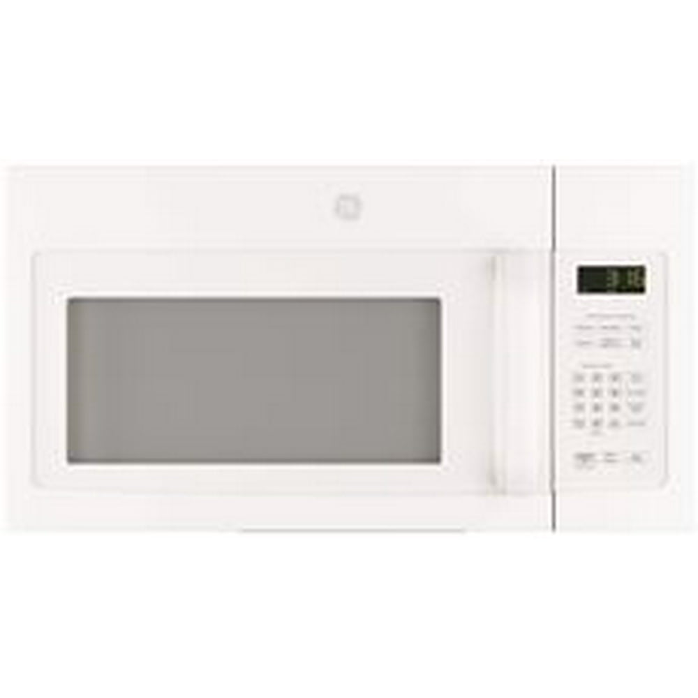 Ge 1 5 Cu Ft Over The Range Microwave Oven White 950 W
