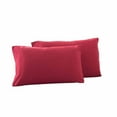 thumbnail image 2 of Funda De Almohada 2 fundas de almohada rojas de poliéster de 48x74 cm,transpirables y resistentes al aceite,ideales para hoteles y uso doméstico. Rkxzt, 2 of 9