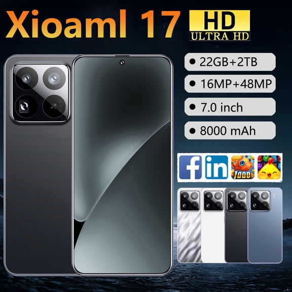 T-Mobile Facing Unlocking Mobile Phones, Unlocked Android Phones, CHYCET 6.26"HD , 6GB 128GB , 4G Dual Sim Smart Phone,16MP Camera , Cell Phone , xioamI 17