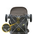thumbnail image 4 of Manito Melange Alpha Wind Weather Shield Stroller Cover - Black, 4 of 5