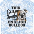 thumbnail image 4 of Inktastic This Guy Loves His English Bulldog T-Shirt, 4 of 5