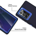 thumbnail image 4 of Designed for Samsung Galaxy Note 20 Ultra Heavy Duty Case, Triple Layer Protection Shockproof Dropproof Dustproof Anti-Scratch Phone Case Cover for Samsung Galaxy Note 20 Ultra,Blue, 4 of 7