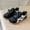 Black, variant on HUITKMM Boys and Girls' Shoes Children's Moral Training Shoes Soft Bottomed Sports Board Shoes Spring and Autumn Boys and Girls' Medium Large Size Shoes Agan Shoes 15M 6Y