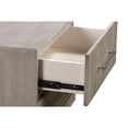 thumbnail image 3 of Modus Furniture Argento Nightstand in Misty Grey, 3 of 8