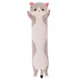 thumbnail image 4 of 50-130cm Kawaii Cat Lindo Creativo Gatito Largo Juguetes Suaves Oficina Pausa Siesta Almohada para Dormir Cojín Muñeco de Peluche Regalo para Niños, 4 of 5