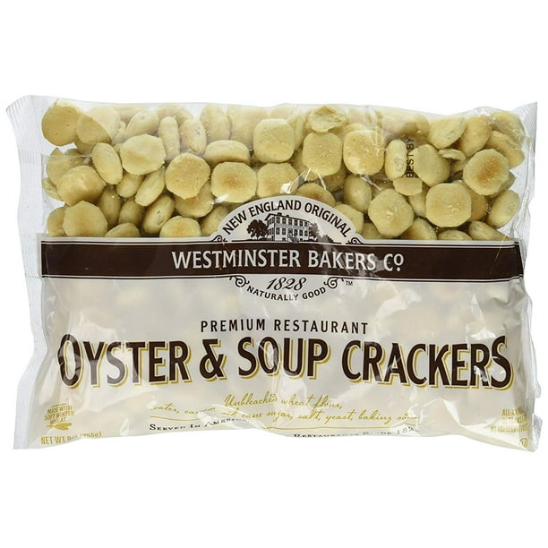 New England Original Westminster Bakeries Oyster & Soup Crackers PACK