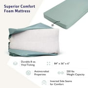 Medacure Semi Electric Hospital Bed with Premium Foam Mattress Rails - Fully Adjustable - 80 x 36