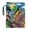 Leaping Jaguar, variant on HELLHERO 11.4 Inch X 8.66 Inch Polyester Fabric Book Sleeve - Carrying Book Case for Stationery, Accessories, Hardcover Notebook Bible, Leopard Floral Butterfly