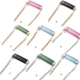 thumbnail image 3 of serony Alloy Mobile Phone Back Clip Portable Adjustable Fashionable Removable Anti-lost Replacement Outing Chain Accessories Pink Gold, 3 of 9