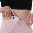 thumbnail image 2 of Slim Thin Waist Pack With Hanging Hook Multifunctional Knit Breathable Concealed Waist Bag Lightweight Packet For Riding Fitness, 2 of 5