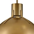 thumbnail image 4 of 3483HB Hinkley Lighting Argo - 6.5W 1 LED Medium Pendant in Industrial-Scandinavian Style - 20 Inches Wide by 17 Inches High-Heritage Brass Finish, 4 of 6