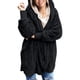 thumbnail image 2 of Chaqueta con capucha para mujer, chaqueta de felpa, abrigo, cárdigan de manga larga, abrigo de invierno, 2 of 7