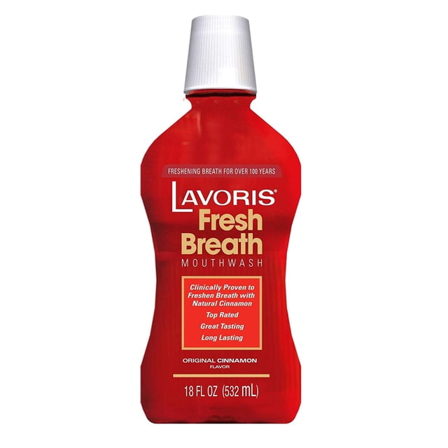 Enjuague bucal Lavoris Original Canela 532 ml