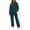 Green, variant on Zynoxe Womens Plus Size Lounge Sets Casual Solid Color Crew Neck Shirt and Wide Leg Sweatpants Sweatsuits Soft Comfy Two Piece Outfit for Daily Wear