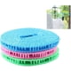 thumbnail image 1 of Tendedero retráctil, tendedero resistente al viento y antideslizante con gran capacidad, ganchos de acero inoxidable para uso en interiores y exteriores, material de nailon duradero (16 pies), 1 of 4