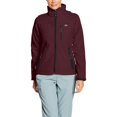 thumbnail image 1 of Trespass - Chaqueta Softshell cortavientos modelo Bela con capucha para mujer (Granate) Trespass UTTP176_P, 1 of 3