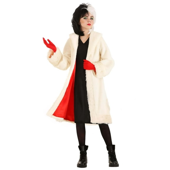 Tween Disney Cruella De Vil Coat Costume