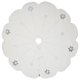 thumbnail image 1 of Falda de árbol Vickerman Silver Flakes 152 cm de terciopelo afelpado, 1 of 6