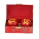 thumbnail image 4 of Bolas De Masaje De 2 Piezas Con Caja De Almacenamiento Bolas De Baoding Para Personas De Mediana Edad Fu Word Red Sunnimix Ejercicio Masaje Balonmano, 4 of 8