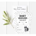 thumbnail image 5 of Inkdotpot Set Of 30Jungle Animals Baby Shower Invitations-Diaper Raffle Tickets And Baby Shower Book Request Cards Gender Neutral Invites Its A Boy Its A Girl, 5 of 8