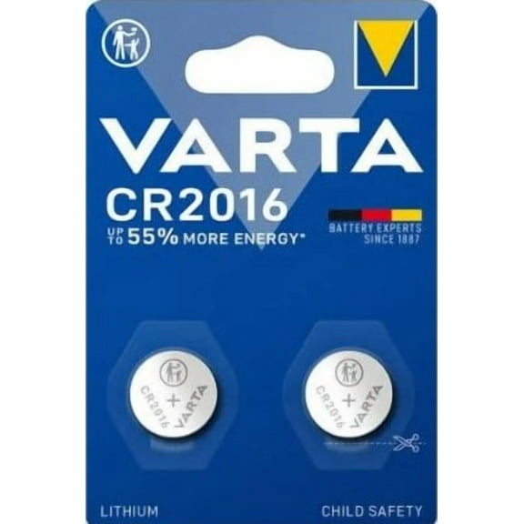 Varta Battery CR2016 2pk