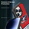 thumbnail image 5 of Apple iPhone 13 Pro Max - NHL Licensed Columbus Blue Jackets Team Logo on Jersey Textured Dual Layer Case, 5 of 5