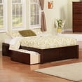 thumbnail image 2 of Leo & Lacey Urban Full Storage Platform Bed in Walnut, 2 of 4