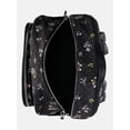 thumbnail image 4 of Madden NYC Women's Dome Backpack with Chain Accent, Black Bow Floral, 4 of 5