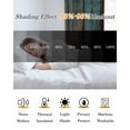 thumbnail image 5 of Teal Wood Grain Blackout Curtains 54 Inches Long, Gradient Farm Old Wooden Board Vintage Thermal Insulated Black Out Curtains, Darkening Window Curtain Drapes for Bedroom Living Room 45"x54" 2 Panels, 5 of 8