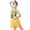 R454-Yellow, variant on Girls Sequin Fringe Dress Tassel Latin Dance Dress Carnival Party Performance Dresses Sleeveless Jazz Dance Stage Outfit Princess Party Dress