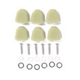 thumbnail image 2 of 6pcs Clavijas de afinación de guitarra Tapas Kit Guitarras eléctricas Sintonizadores de cuerdas Perillas Mango, 2 of 7